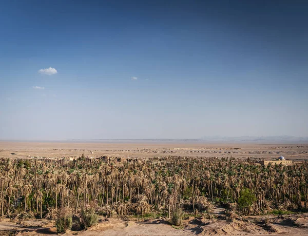 Vista Del Paisaje Del Desierto Oasis Garmeh Cerca Iran Sur — Foto de Stock
