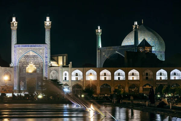 Sjah Van Beroemde Bezienswaardigheid Van Moskee Naqsh Jahan Plein Isfahan — Stockfoto