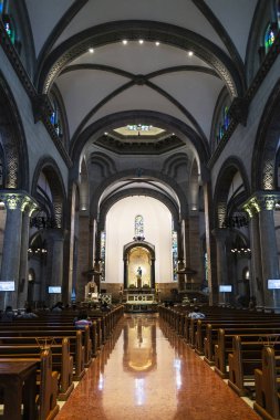 landmark manila Katolik katedral İspanyol sömürge kilisede Türkiye iç