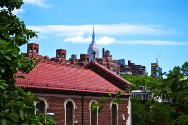 High Line manzarası, Manhattan, New York.