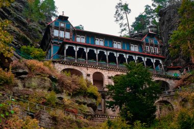 Çek Cumhuriyeti-Çek İsviçre Pravcice kapı altında