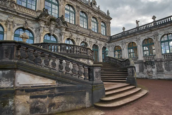 Zwinger art gallery and museum in Dresden, Saxony Germany — Stock Photo, Image