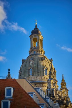 Saksonya Almanya - zarif Barok şehir Dresden, popüler turistik cazibe yerlerinden