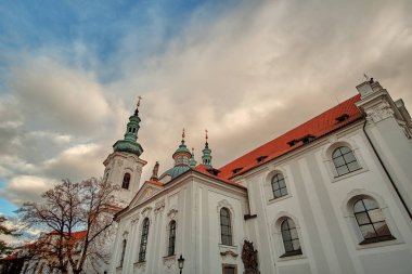 Görünüm Strahov Manastırı Prag, Çek Cumhuriyeti