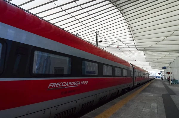 Reggio Emilia Italia Circa Marzo 2018 Estación Santiago Calatrava — Foto de Stock