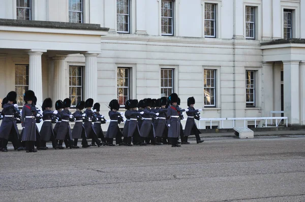 London Circa February 2018 Changing Guard Buckingham Palace Royal Palace — Stock Photo, Image