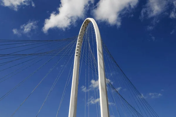 Reggio Emilia Italy Circa March 2018 Santiago Calatrava Bridge — Stock Photo, Image