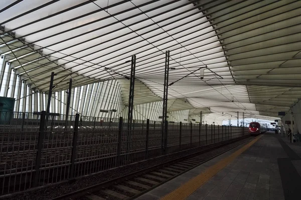 Reggio Emilia Italia Circa Marzo 2018 Estación Santiago Calatrava — Foto de Stock