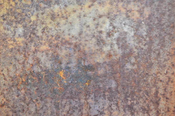 Brown Rusted Steel Metal Texture Useful Background — Stock Photo, Image