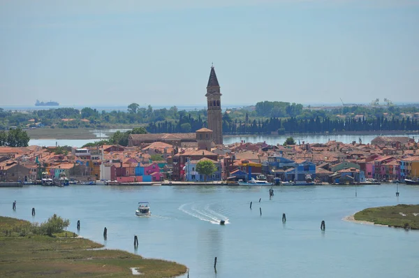 Widok Lotu Ptaka Wyspa Torcello Wenecja Włochy — Zdjęcie stockowe