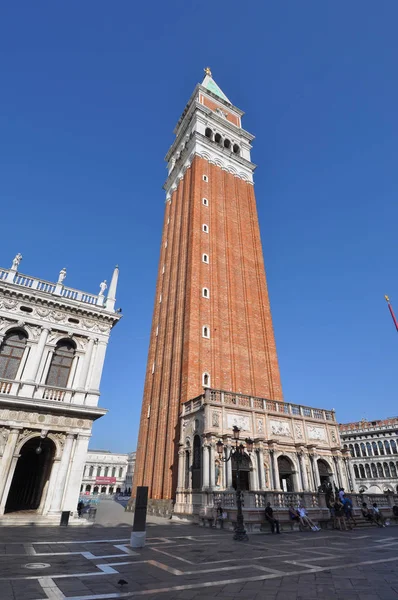 Wenecja Włochy Około Czerwca 2018 Piazza San Marco Czyli Placu — Zdjęcie stockowe