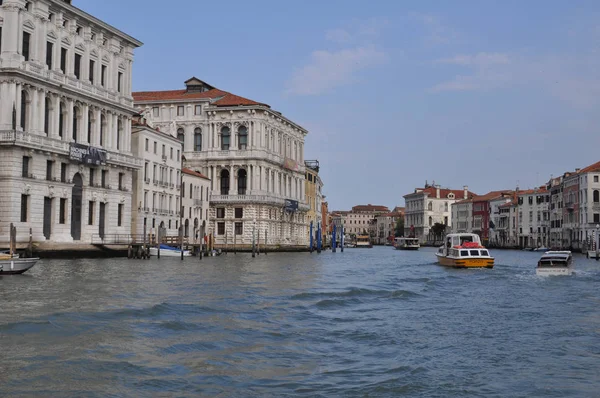 Venice Itália Circa Julho 2018 Canal Grande Que Significa Grande — Fotografia de Stock