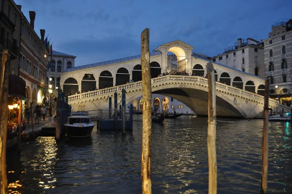 Venice Italy Circa July 2018 Ponte Rialto Meaning Rialto Bridge — Stock Photo, Image