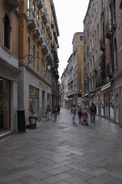 Venice, İtalya - yaklaşık Temmuz 2018: Venedik'in görünümünü