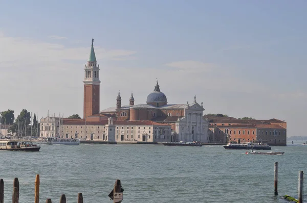 Utsikt Byen Venice Italia – stockfoto