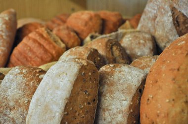 Ekmek (un hamuru ve su hamurundan).