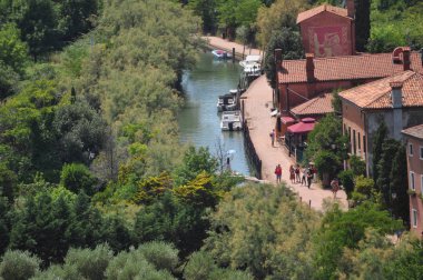 Torcello katedral kilise Santa Maria Assunta (bazilika) ve Santa Fosca Venedik, İtalya
