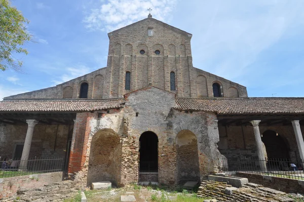 Chiesa Cattedrale Santa Maria Assunta Basilica Santa Fosca Venezia — Foto Stock