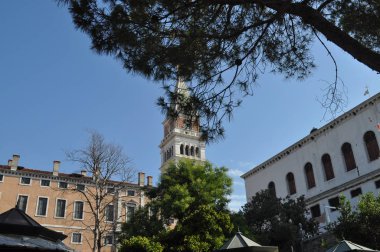 Venedik şehri manzarası, İtalya