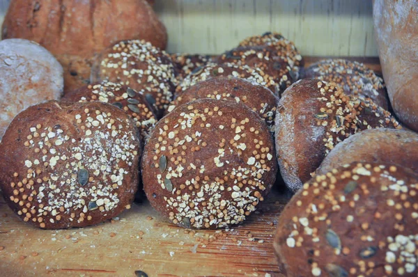 Хлеб Приготовленный Теста Муки Воды — стоковое фото