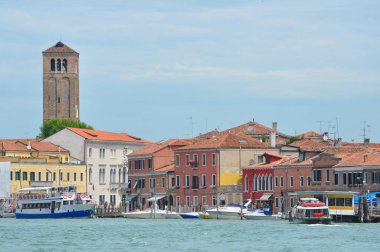 VENICE, ITALY - CIRCA JUNE 2018: Murano island traditional architecture