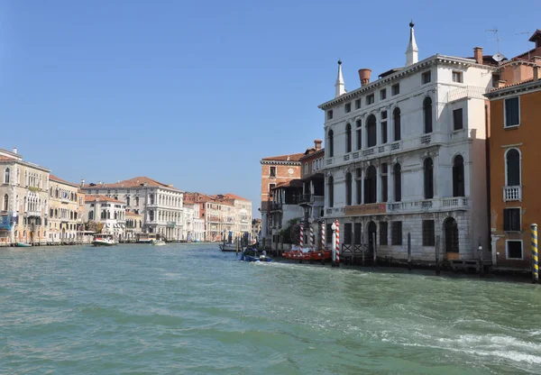 Venice Talya Temmuz 2018 Yaklaşık Canal Grande Anlam Grand Canal — Stok fotoğraf