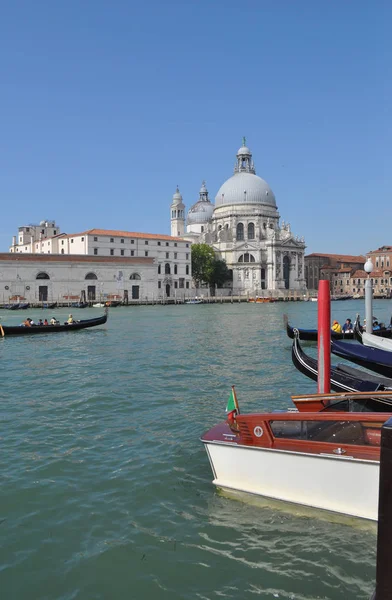 Venice Talya Haziran 2018 Yaklaşık Chiesa Santa Maria Della Salute — Stok fotoğraf