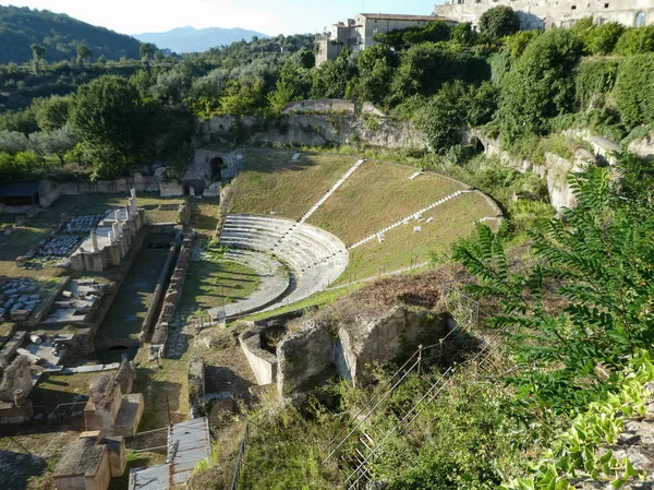 Ancient Roman Theatre Sessa Aurunca Italy — Stock Photo, Image