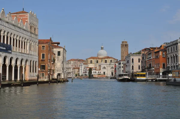 Venice Talya Temmuz 2018 Yaklaşık Canal Grande Anlam Grand Canal — Stok fotoğraf