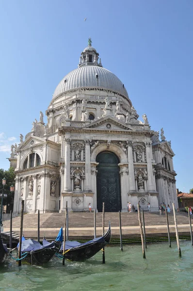 ヴェネツィア イタリア 2018 キエーザ サンタマリア デッラ 敬礼健康教会の聖マリアを意味 — ストック写真