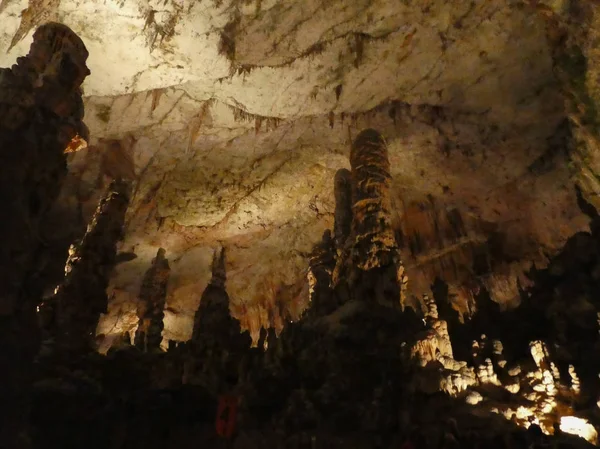 Karst Cave Pivka River Postojna Slovenia — Stock Photo, Image