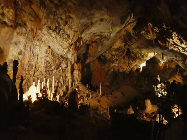 Karst Cave Pivka River Postojna Slovenia — Stock Photo, Image