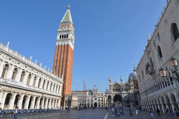 Venice Olaszország Circa 2018 Június Piazza San Marco Vagyis Szent — Stock Fotó