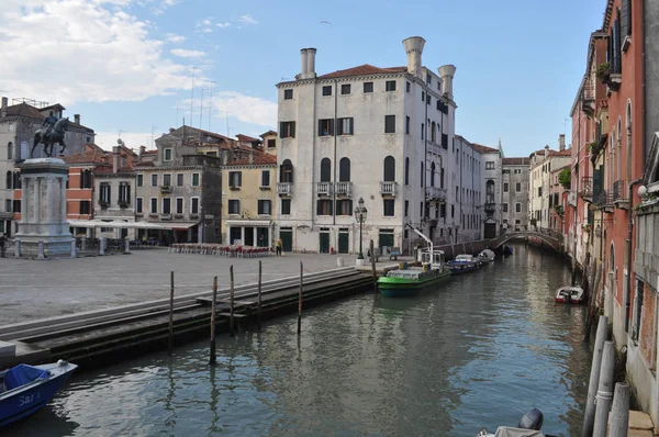 Venice Talya Yaklaşık Haziran 2018 Venedik Görünümünü — Stok fotoğraf