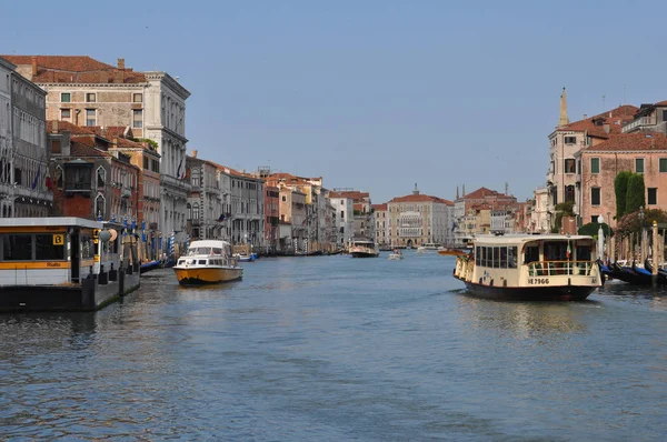 Venice Itália Circa Julho 2018 Canal Grande Que Significa Grande — Fotografia de Stock