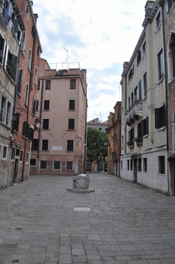 Venice, İtalya - yaklaşık Haziran 2018: Venedik'in görünümünü