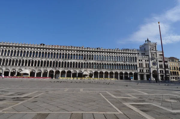 ヴェネツィア イタリア 2018 マルコ広場 マルコ広場の意味 — ストック写真