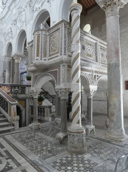 Sessa Aurunca Talya Rka Eylül 2018 Sessa Aurunca Katedrali Duomo — Stok fotoğraf