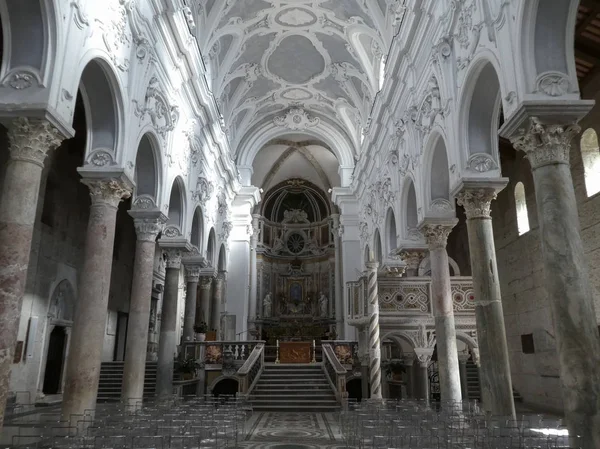 Sessa Aurunca Itálie Circa Září 2018 Katedrála Sessa Aurunca Duomo — Stock fotografie