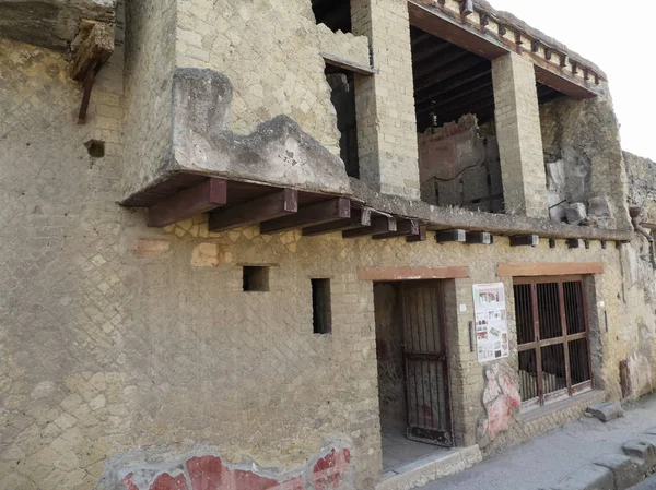 Ercolano Italie Circa Septembre 2018 Ruines Site Archéologique Ancienne Ville — Photo