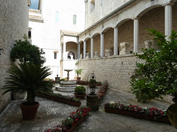 モンテカジノ イタリア Circa 2018年9月 モンテ カッシーノ修道院 — ストック写真