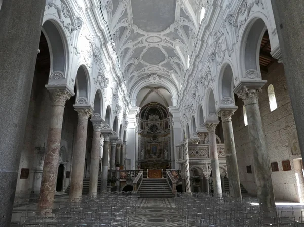 Сесса Аурунка Италия Circa Septemp 2018 Cathedral Sessa Aurunca Duomo — стоковое фото