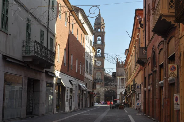 Faenza Itálie Circa Prosinec 2018 Pohled Centra Města — Stock fotografie