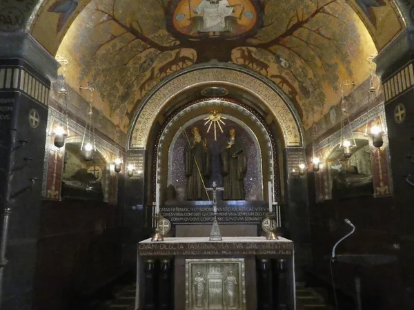モンテカジノ イタリア Circa 2018年9月 モンテ カッシーノ修道院 — ストック写真