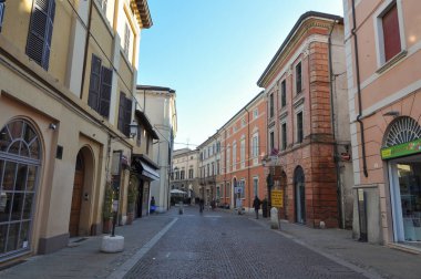 ORLI, İTALYA - CIRCA ARALIK 2018: Şehir merkezi manzarası