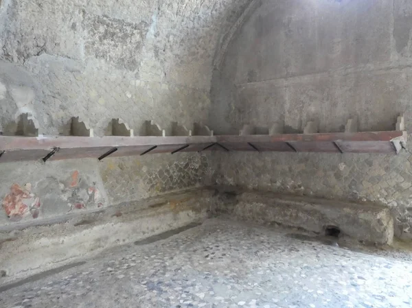 Ercolano Italy Circa September 2018 Ruins Archeological Site Ancient Roman — Stock Photo, Image