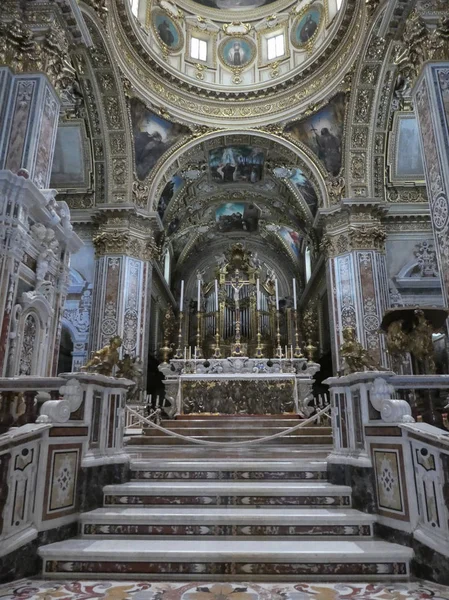 Monte Cassino Itália Circa Setembro 2018 Abadia Monte Cassino — Fotografia de Stock