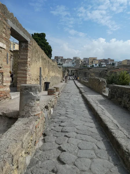 Archäologische Stätte in Ercolano — Stockfoto