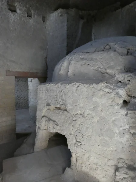 Археологические раскопки в Эрколано — стоковое фото