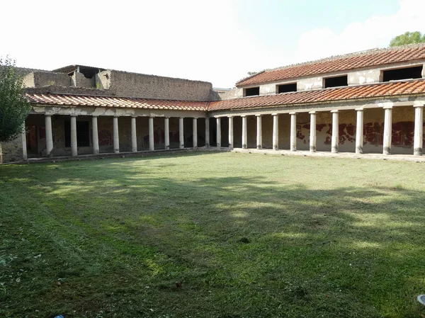 Oplontins sítio arqueológico em Oplontis — Fotografia de Stock